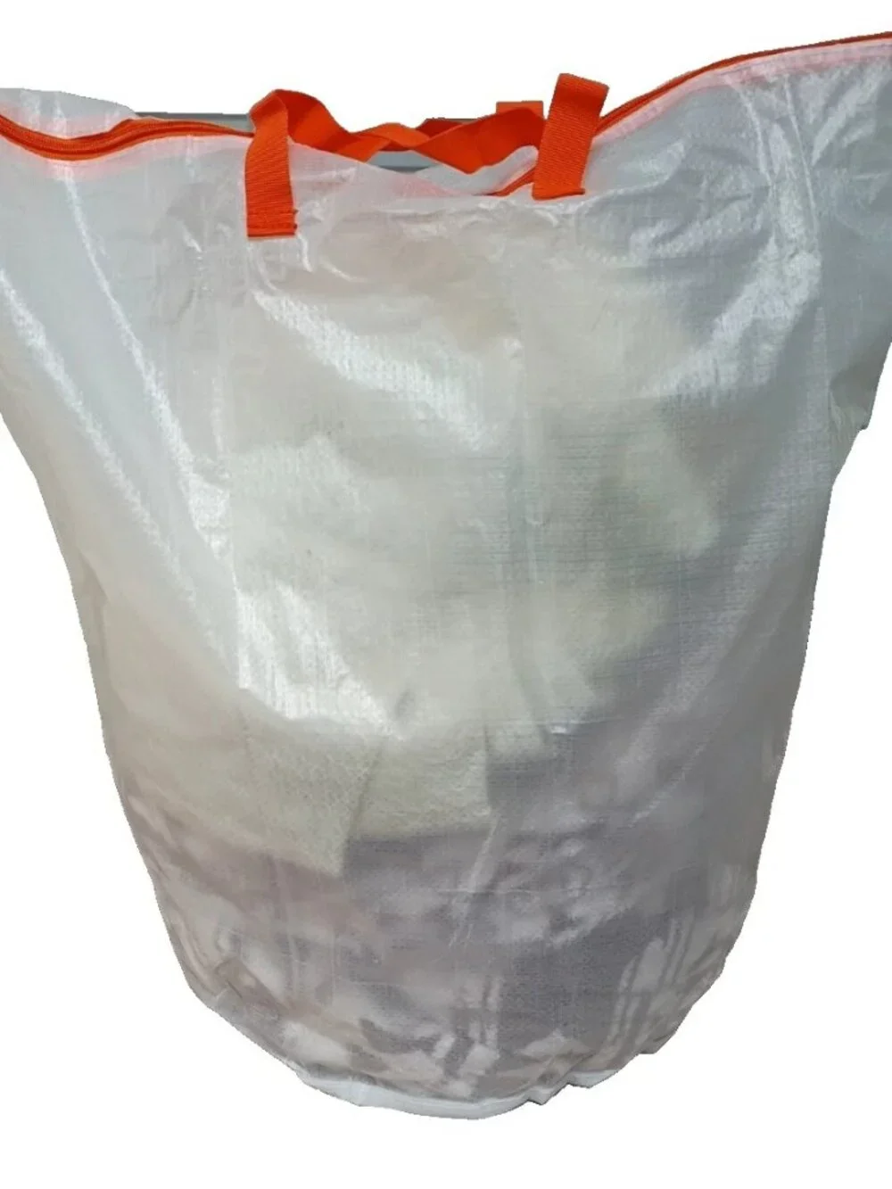Set of 2 IKEA PARKLA Zippered Laundry Bags with Handles (18 Gal) Moving Hamper